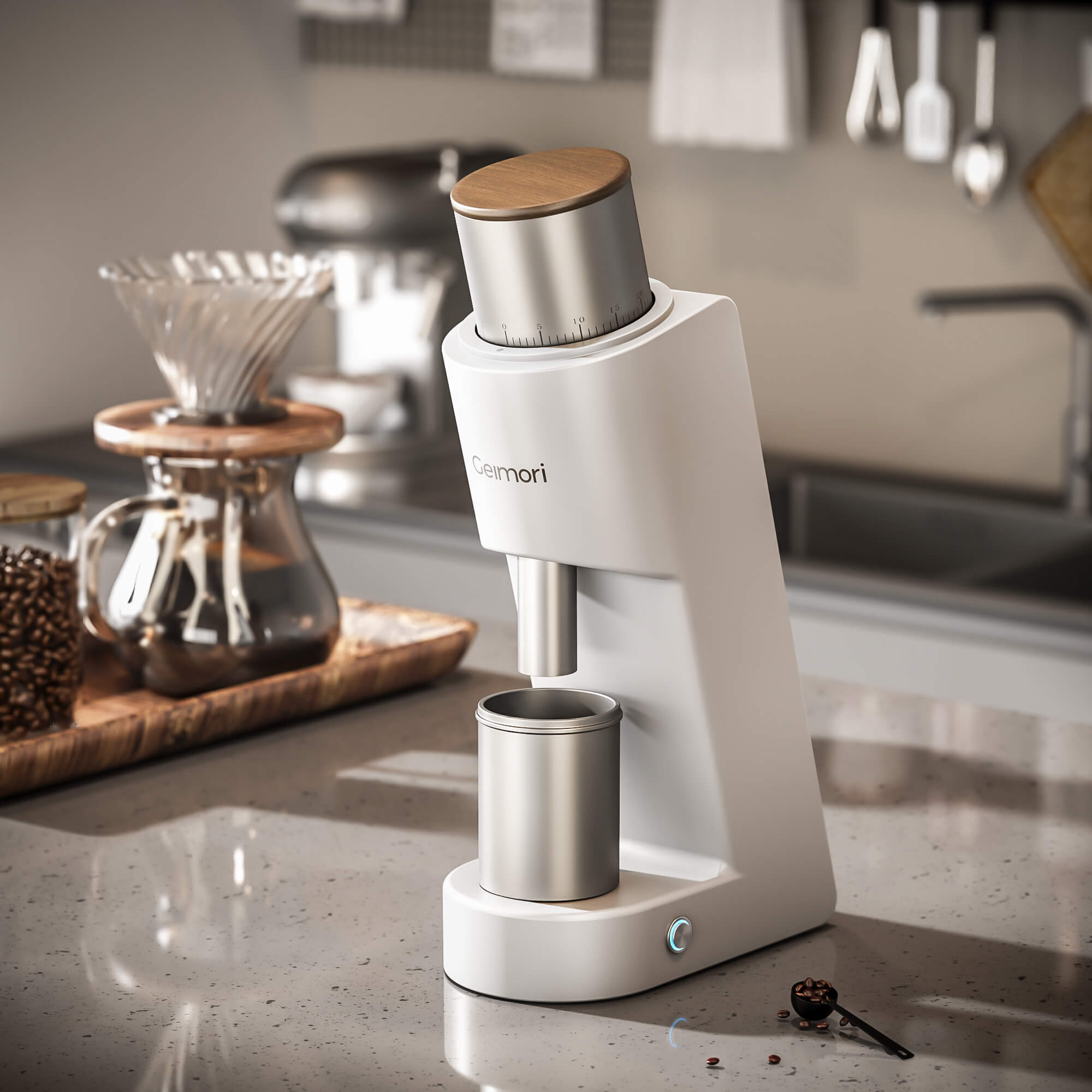 Geimori GU38 Coffee Grinder | Compact Single Dose Grinder - Che Cose Belle