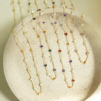 Gemstone Martini Chains - Che Cose Belle