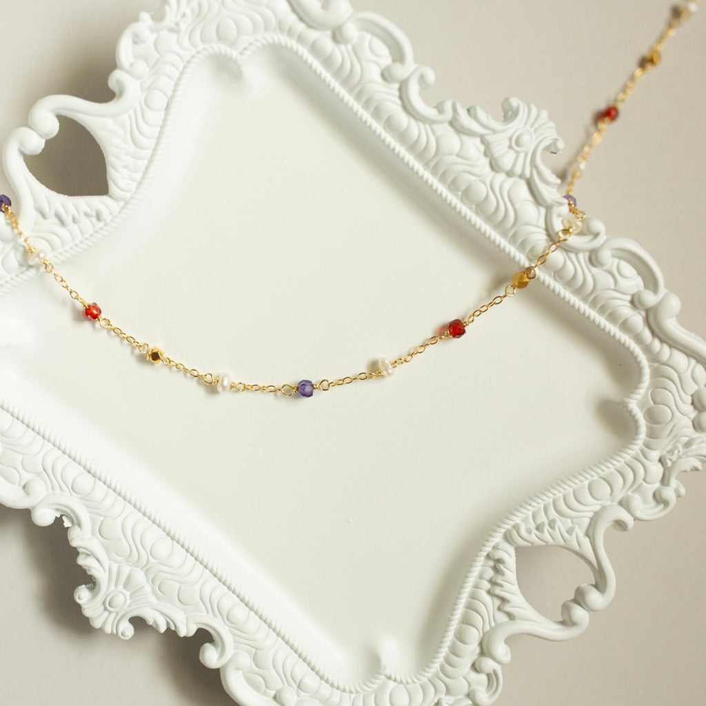 Gemstone Martini Chains - Che Cose Belle