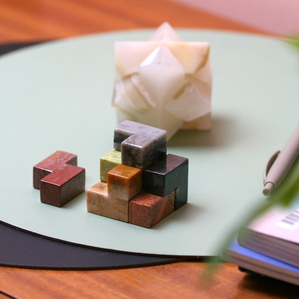 Gemstone Soma Cube Puzzle - Che Cose Belle