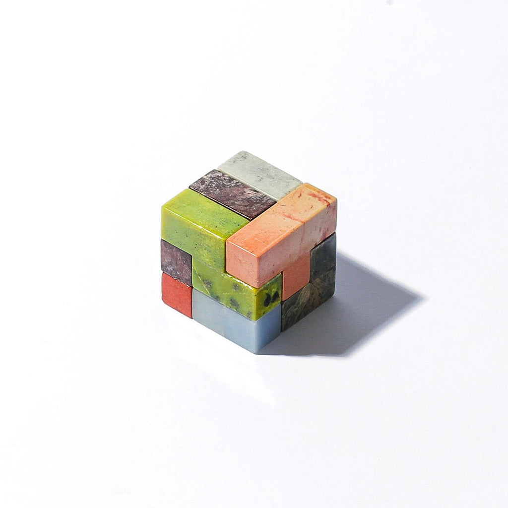 Gemstone Soma Cube Puzzle - Che Cose Belle