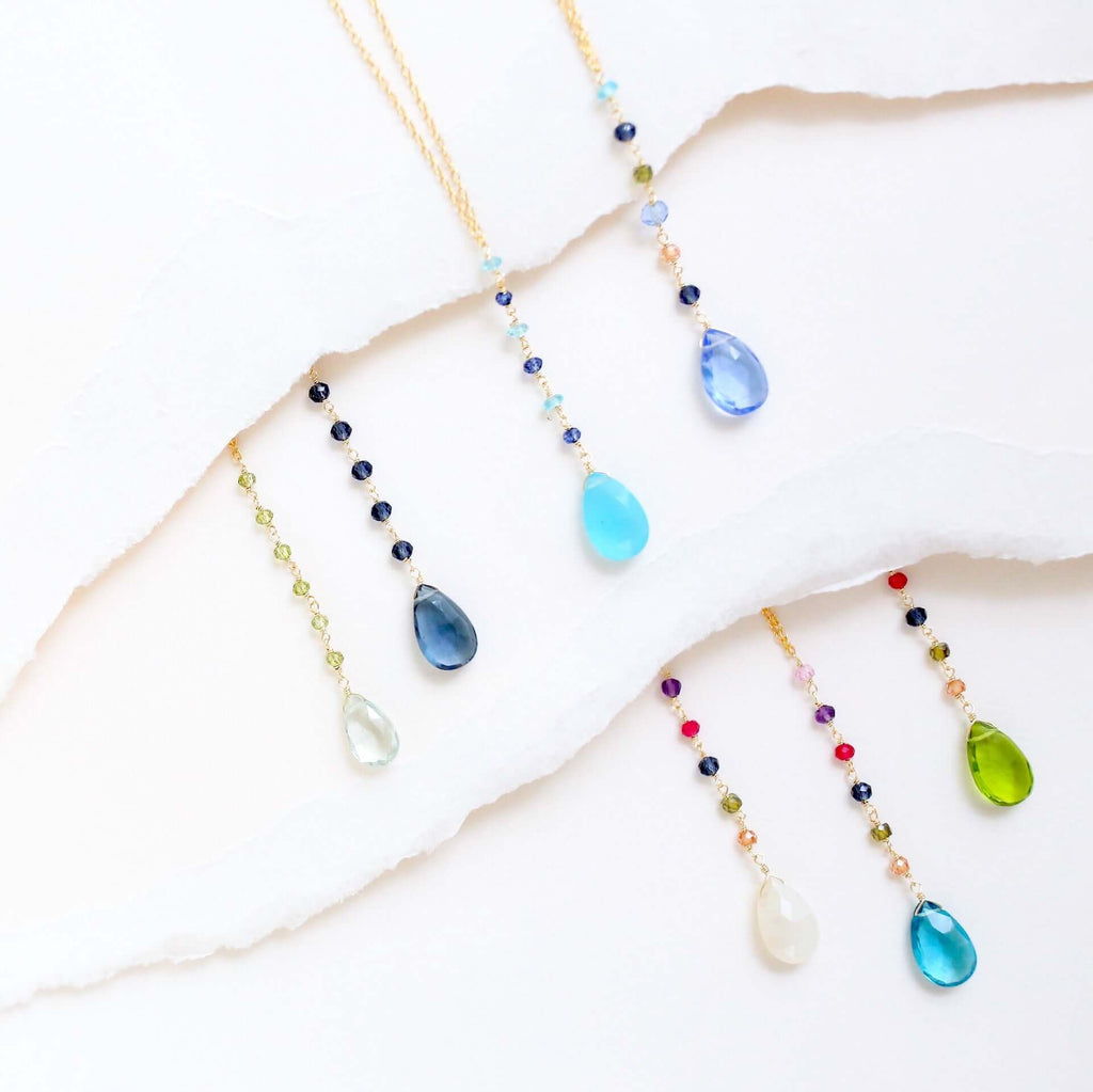 Gemstone Yoga Pendants - Che Cose Belle
