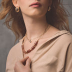 Genesis Bronze Earrings - Che Cose Belle