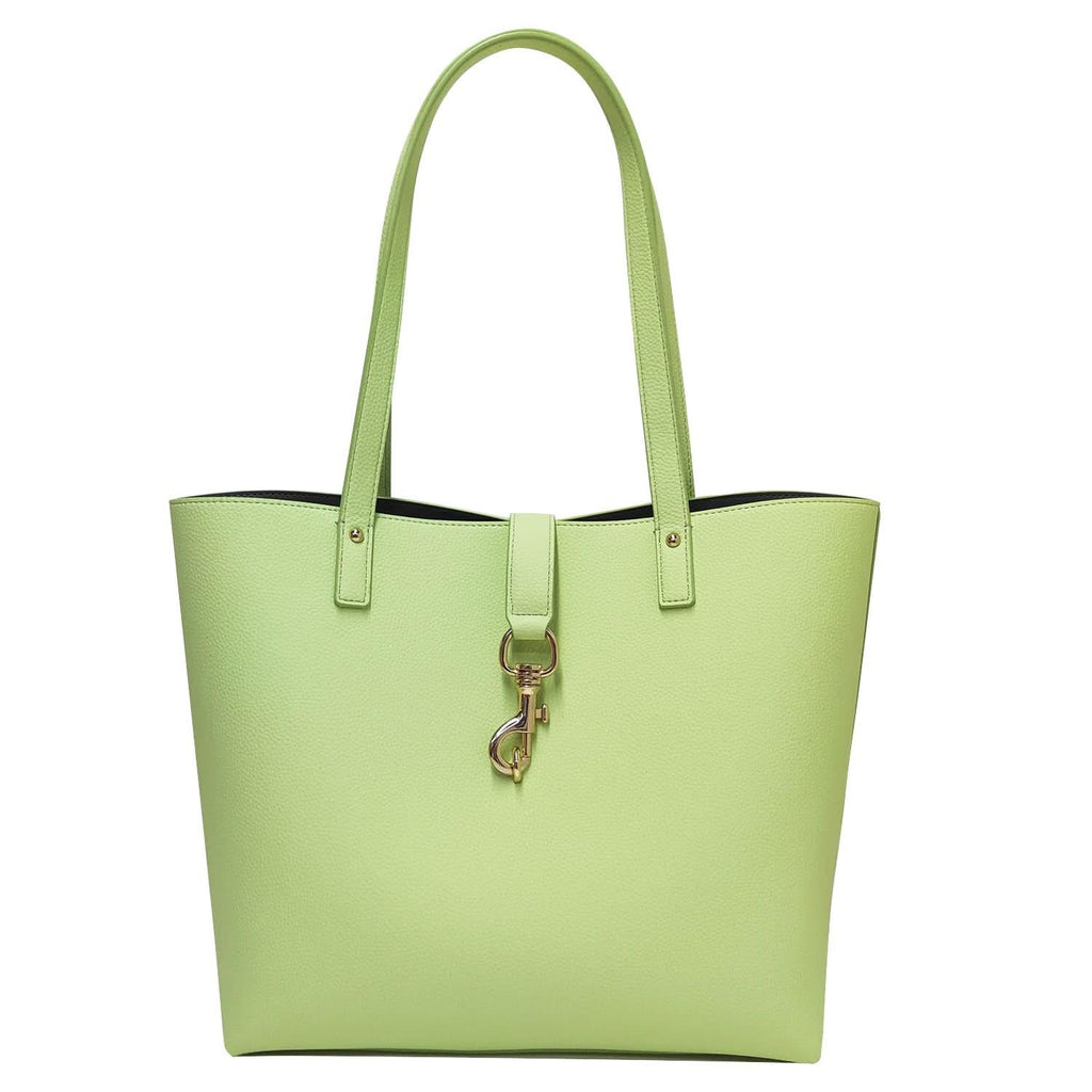 Genuine Leather Tote / Laptop Bag – pebbled leather tote - Che Cose Belle