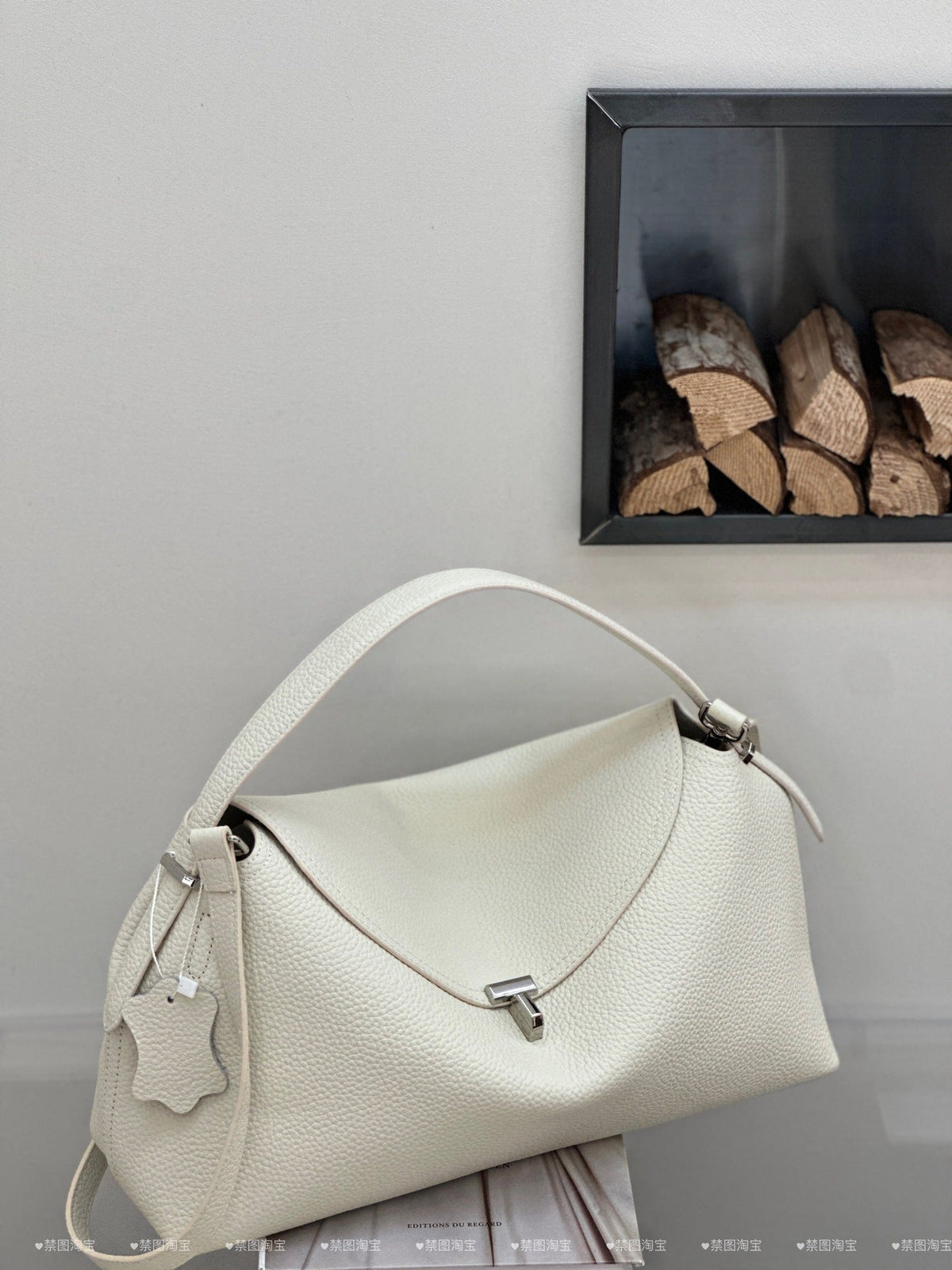 Genuine Leather Women's Bag, Cross-border High-end T-shaped Lock, Large-capacity Shoulder And Handbag, Top-layer Cowhide Underarm Bag - Che Cose Belle