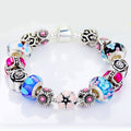 Genuine Murano Glass and Crystal Bracelet - Che Cose Belle
