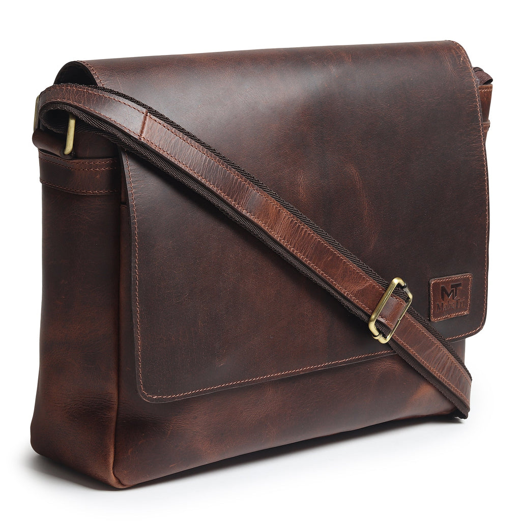Genuine Sitka Leather Laptop Bag - Che Cose Belle