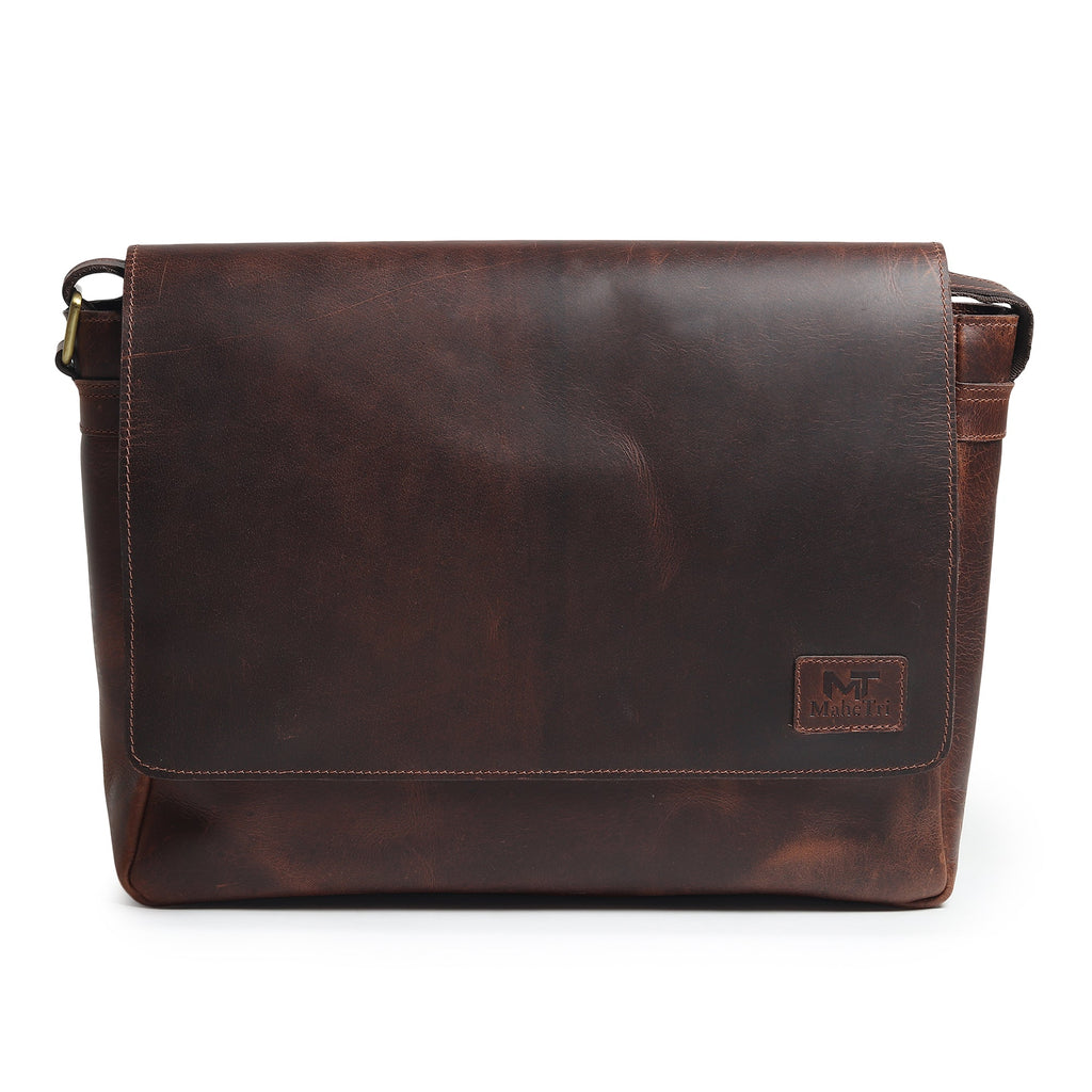 Genuine Sitka Leather Laptop Bag - Che Cose Belle