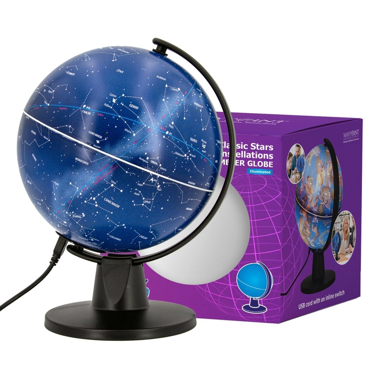 GeoClassic Stars & Constellation Globe