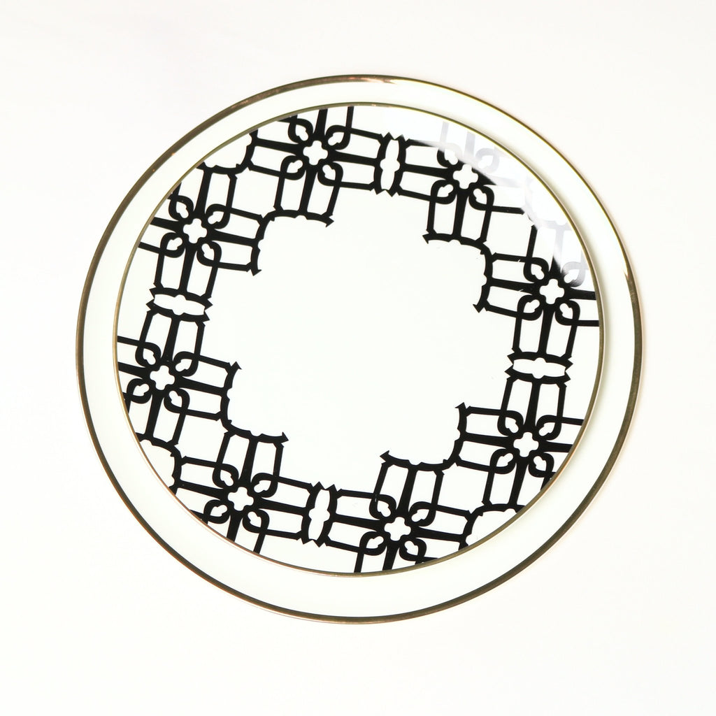 Geometric Accent Plate - Set of 4 - Che Cose Belle