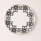 Geometric Accent Plate - Set of 4 - Che Cose Belle