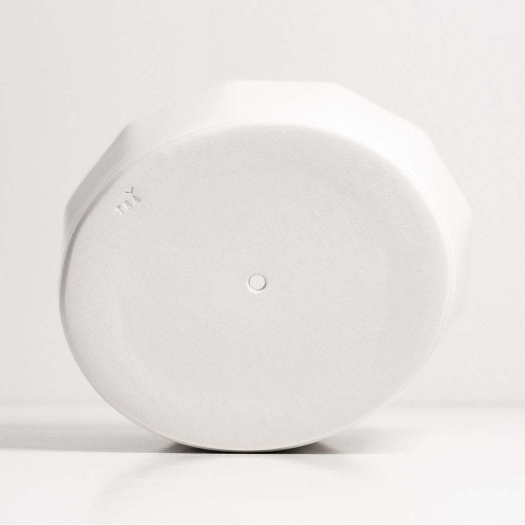 Geometric Oval Handmade Porcelain Planter - Che Cose Belle