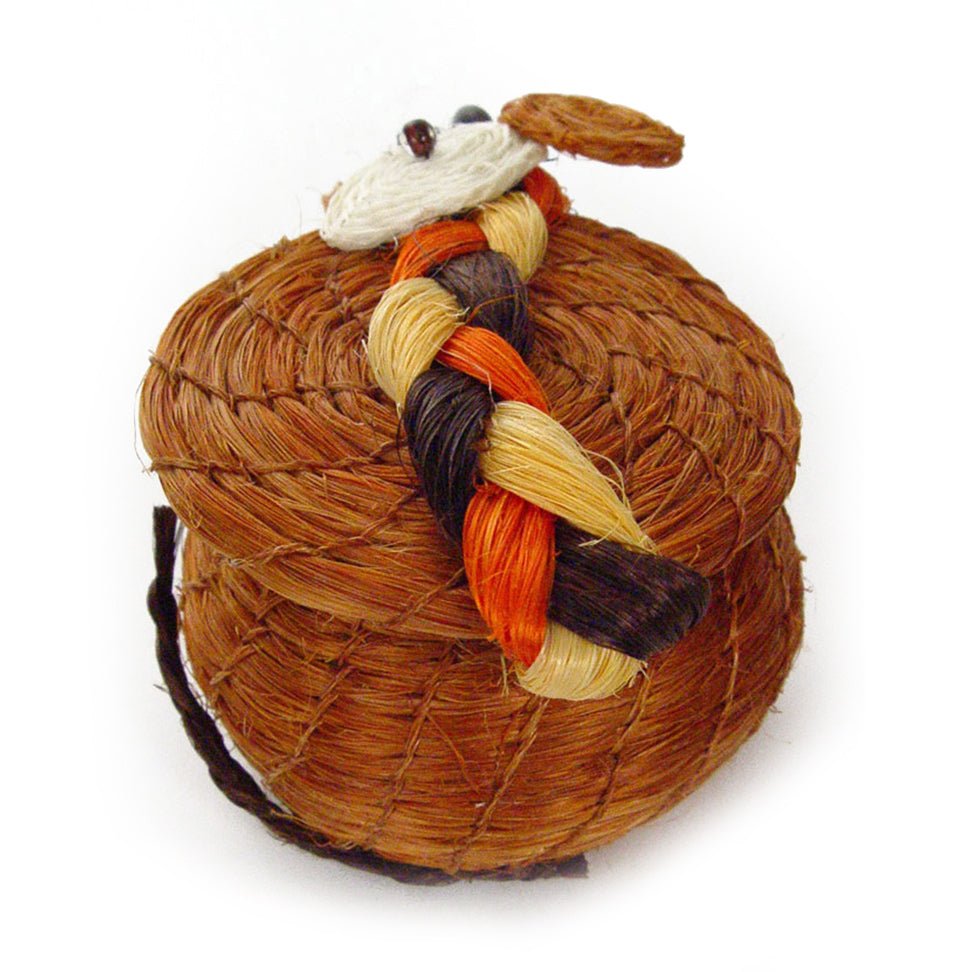 Gerry Giraffe Lidded Basket - Che Cose Belle