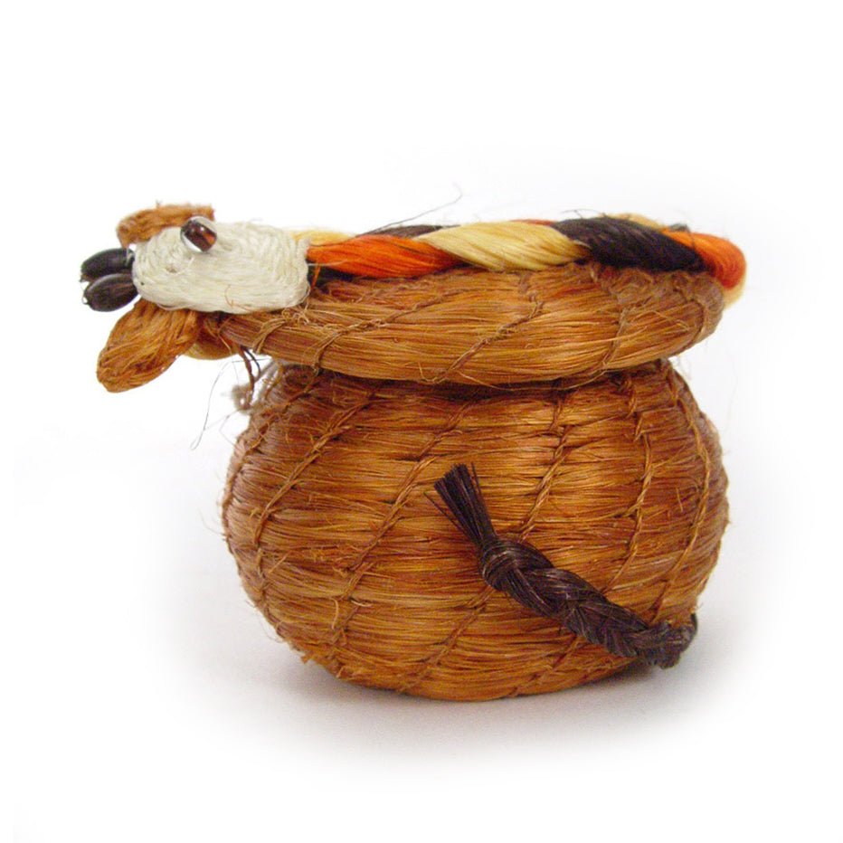 Gerry Giraffe Lidded Basket - Che Cose Belle