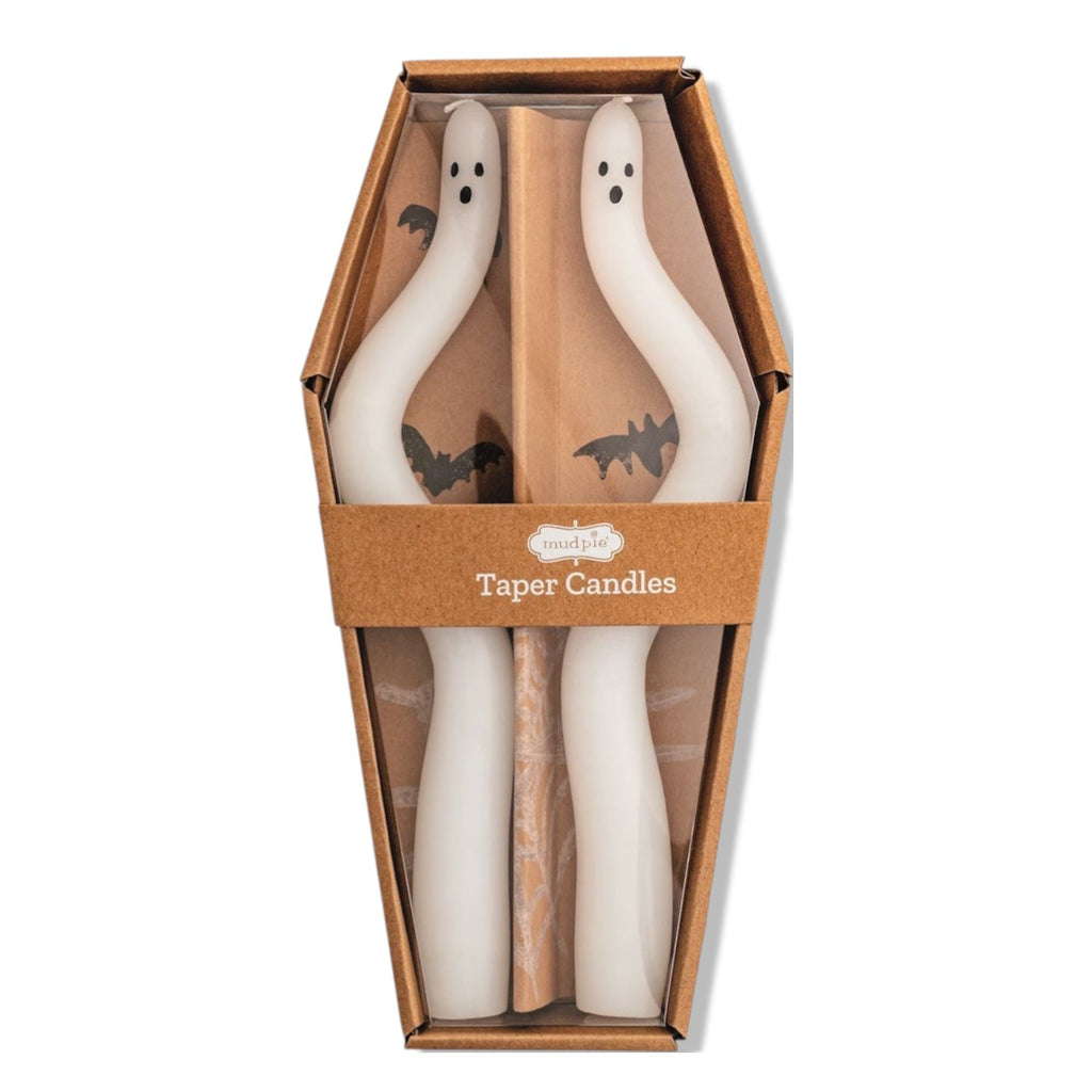 Ghost Shaped Halloween Taper Candles | Set of 2 - Che Cose Belle