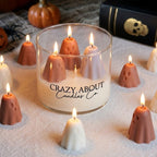 Ghost Trio Pastel Halloween Candle | Triple-Wick - Che Cose Belle