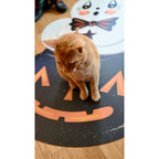 Ghostie in Caudron 56" Die Cut Vinyl Halloween Floor Decor by Johanna Parker