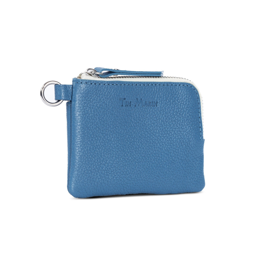 Gina Leather Top Zip Wallet - Che Cose Belle