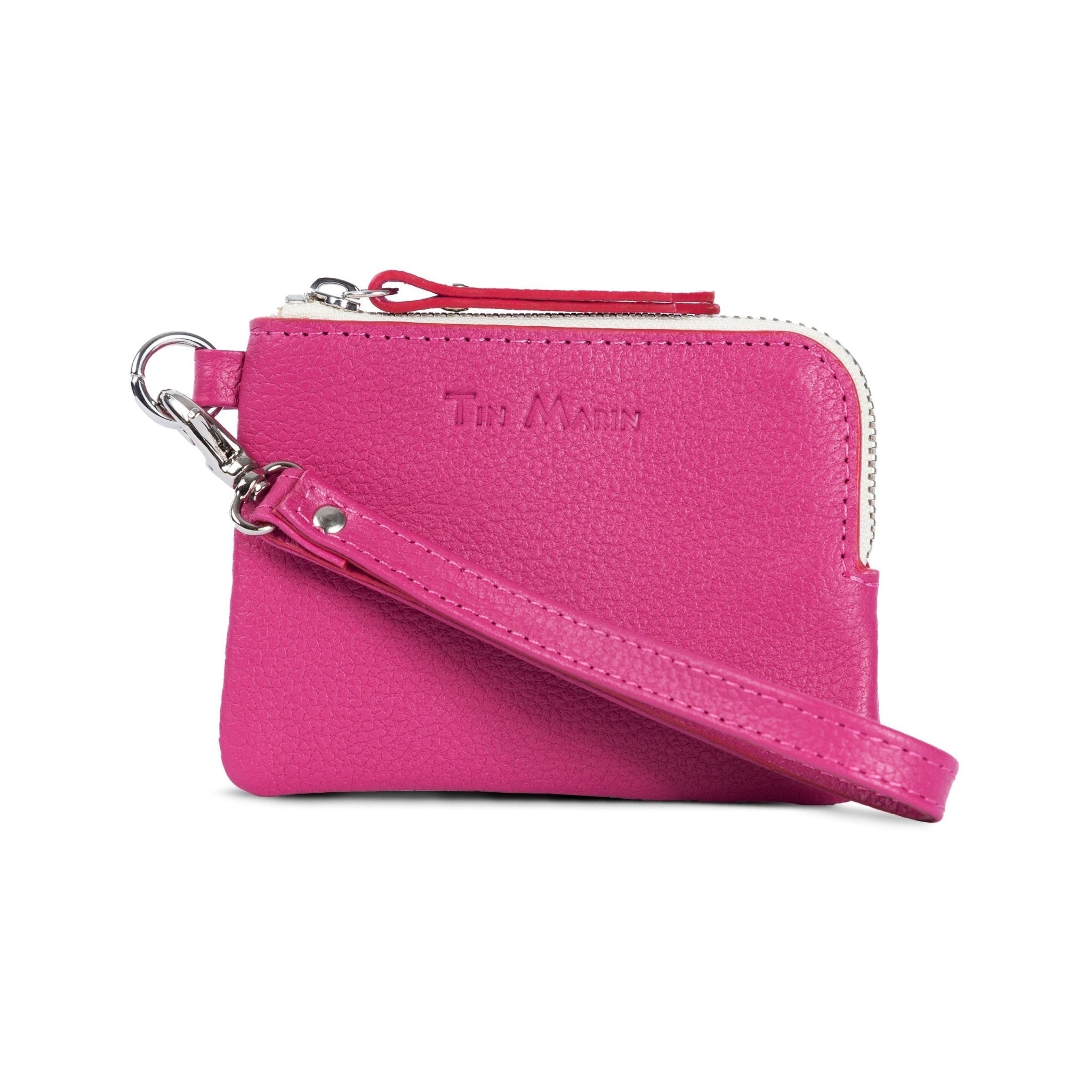 Gina Leather Top Zip Wallet - Che Cose Belle