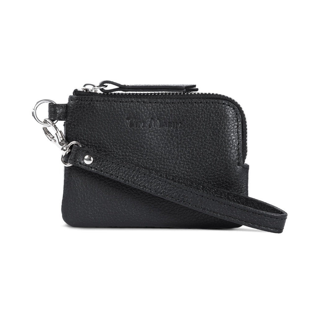 Gina Leather Top Zip Wallet - Che Cose Belle