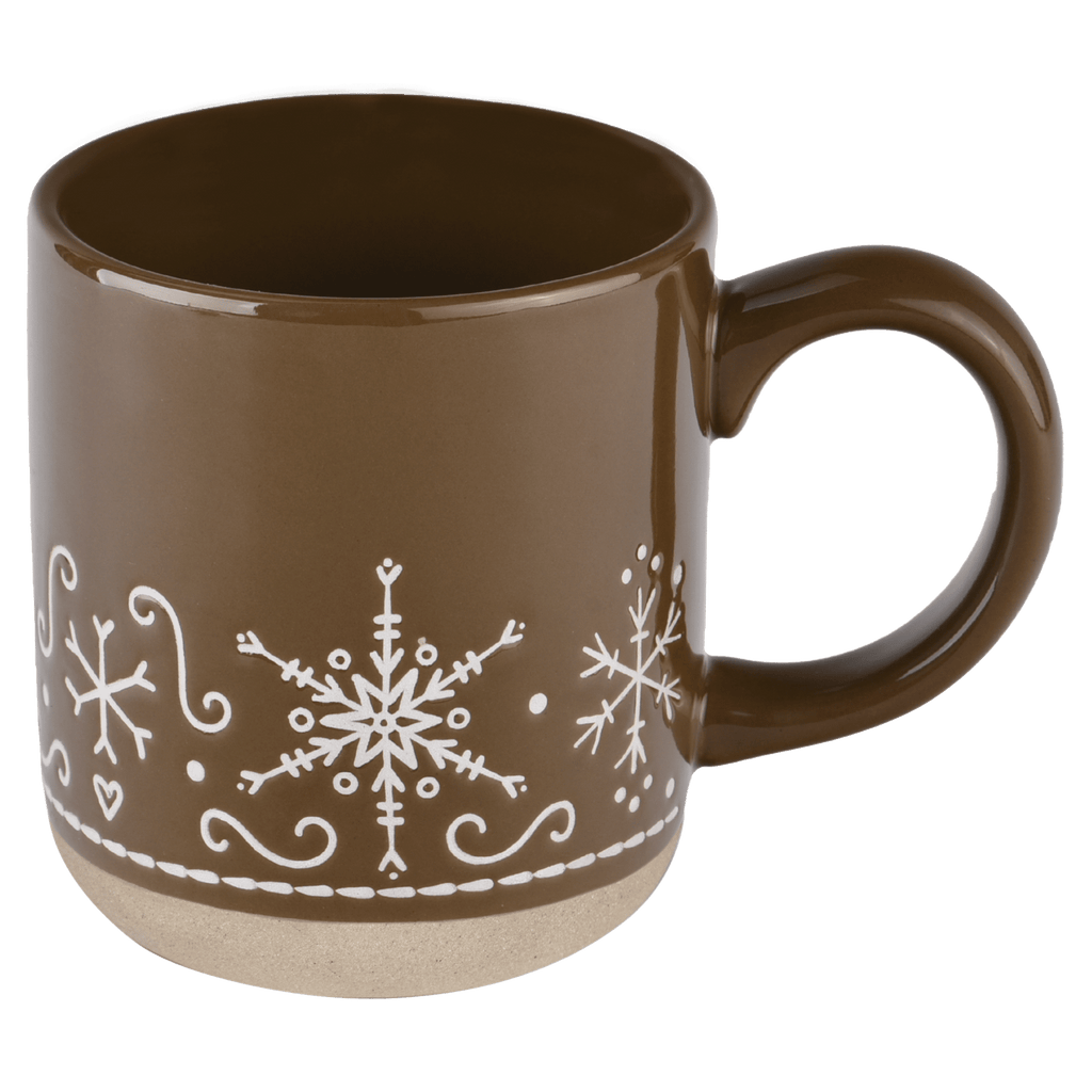 Gingerbread 14 oz Stoneware Coffee Mug - Che Cose Belle
