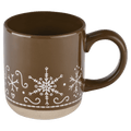 Gingerbread 14 oz Stoneware Coffee Mug - Che Cose Belle