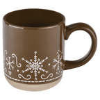 Gingerbread 14 oz Stoneware Coffee Mug - Che Cose Belle