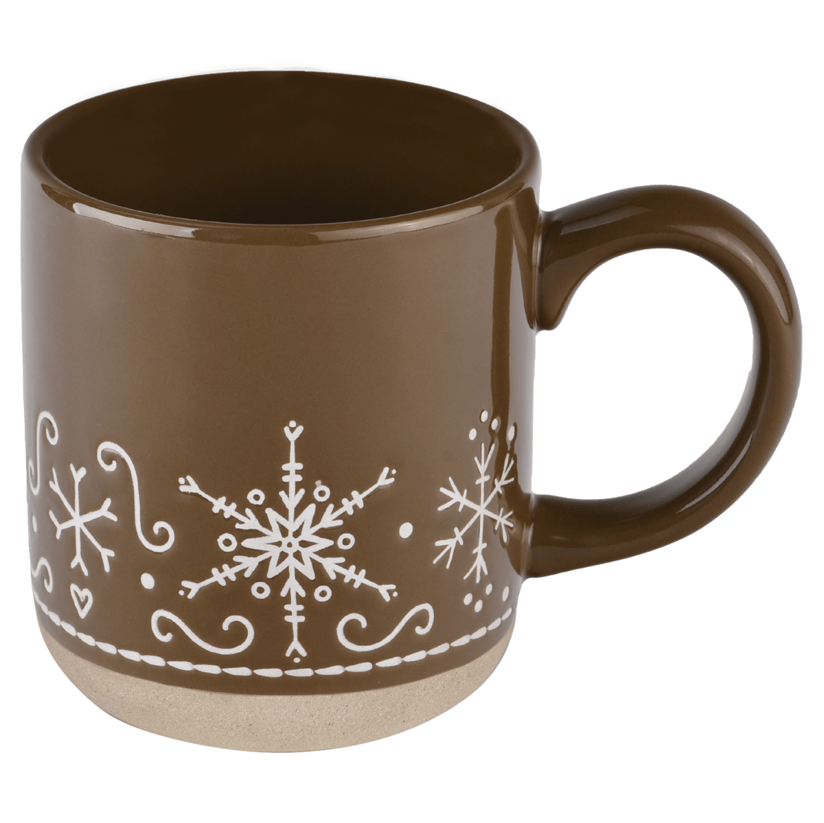 Gingerbread 14 oz Stoneware Coffee Mug - Che Cose Belle