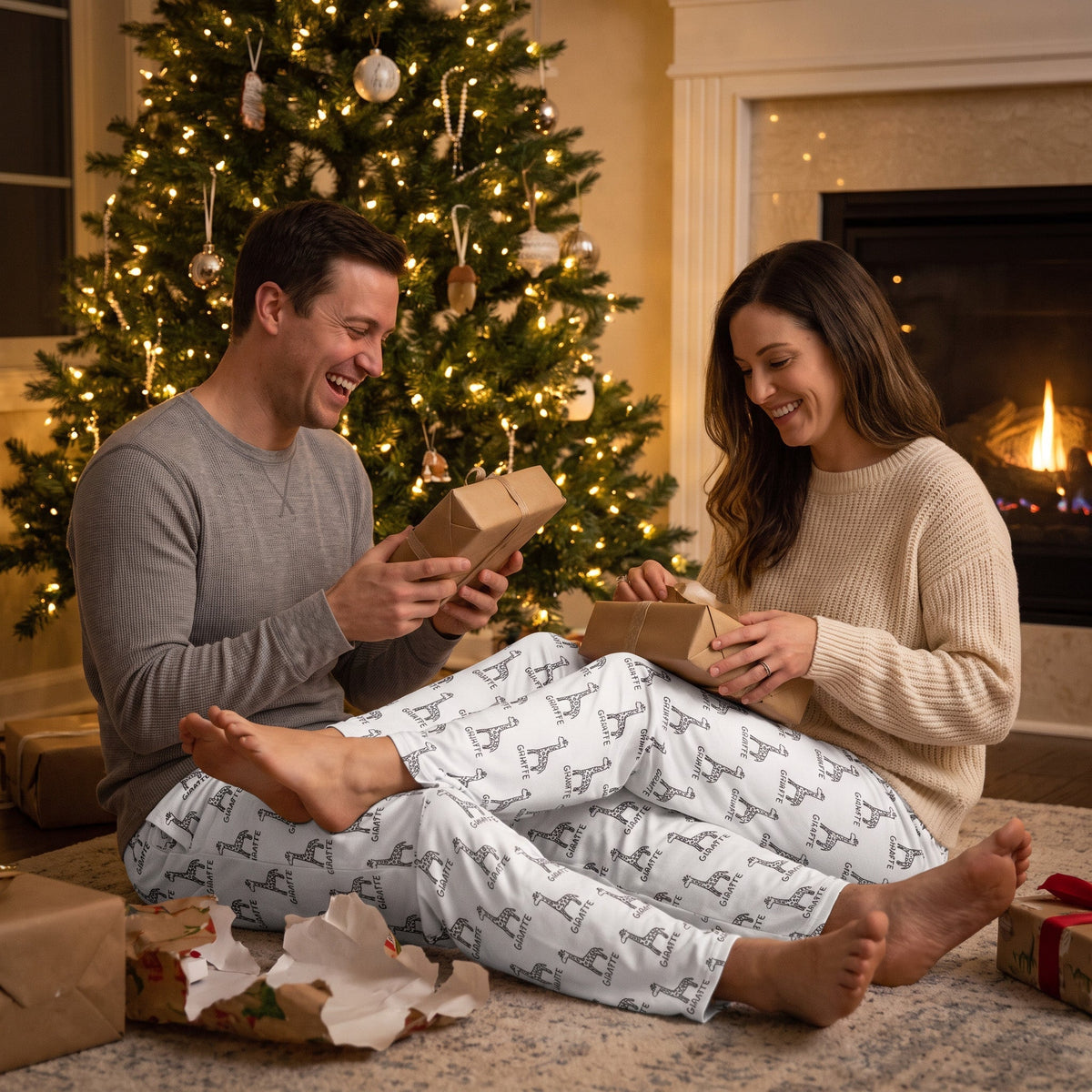 Giraffe - Cotton Lounge Pants - Che Cose Belle