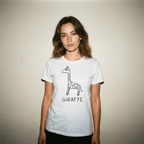 Giraffe - Womens Fitted Tee - Che Cose Belle