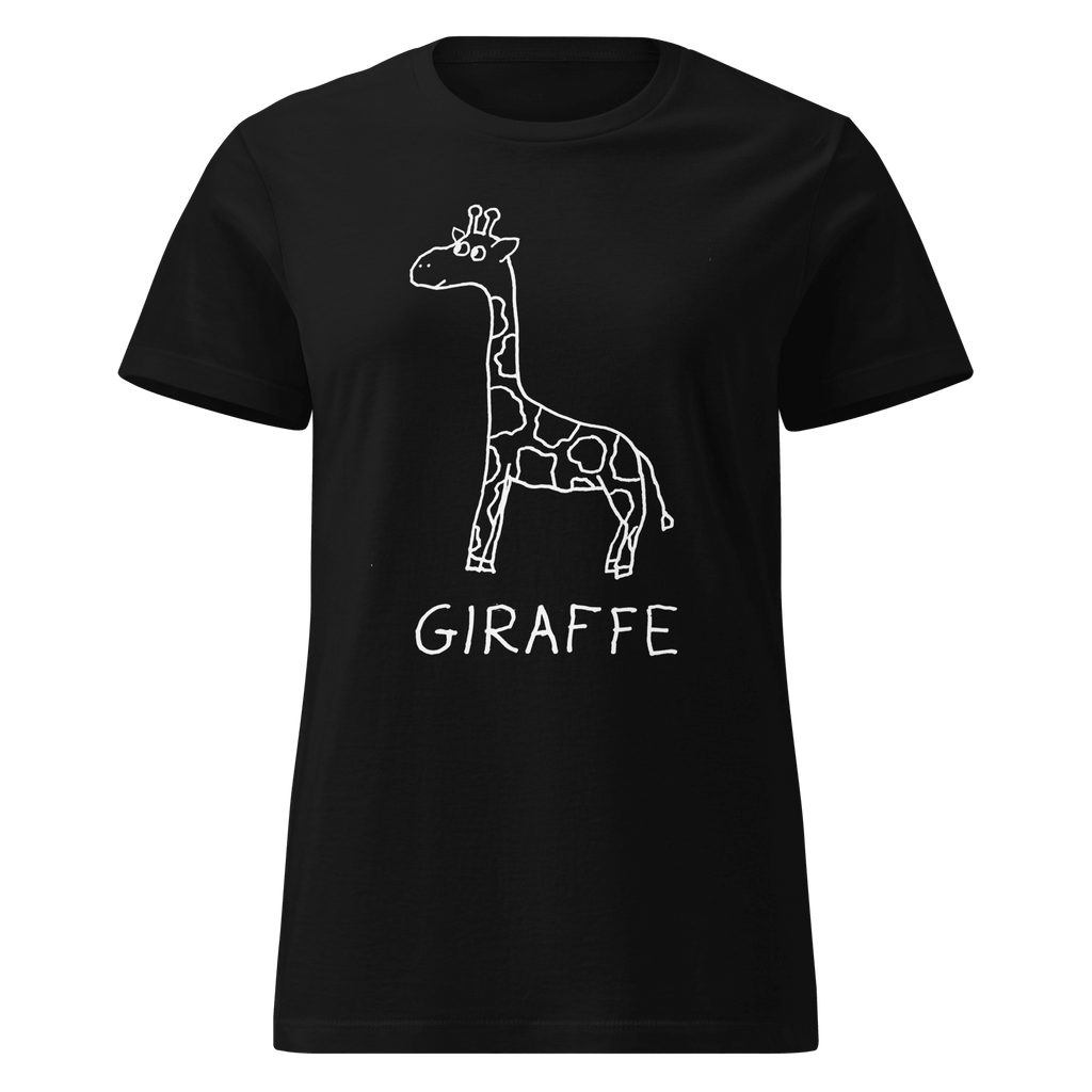 Giraffe - Womens Fitted Tee - Che Cose Belle