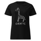 Giraffe - Womens Fitted Tee - Che Cose Belle