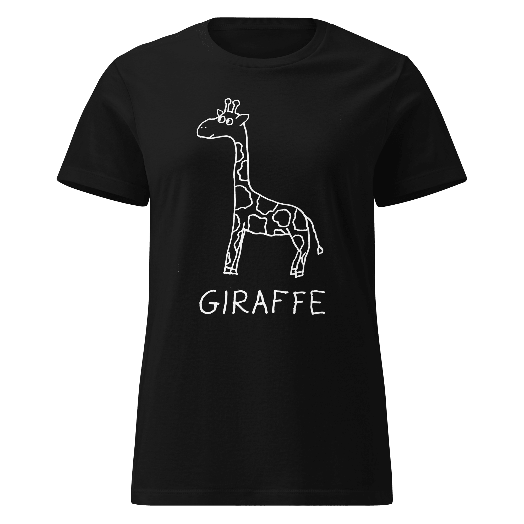 Giraffe - Womens Fitted Tee - Che Cose Belle