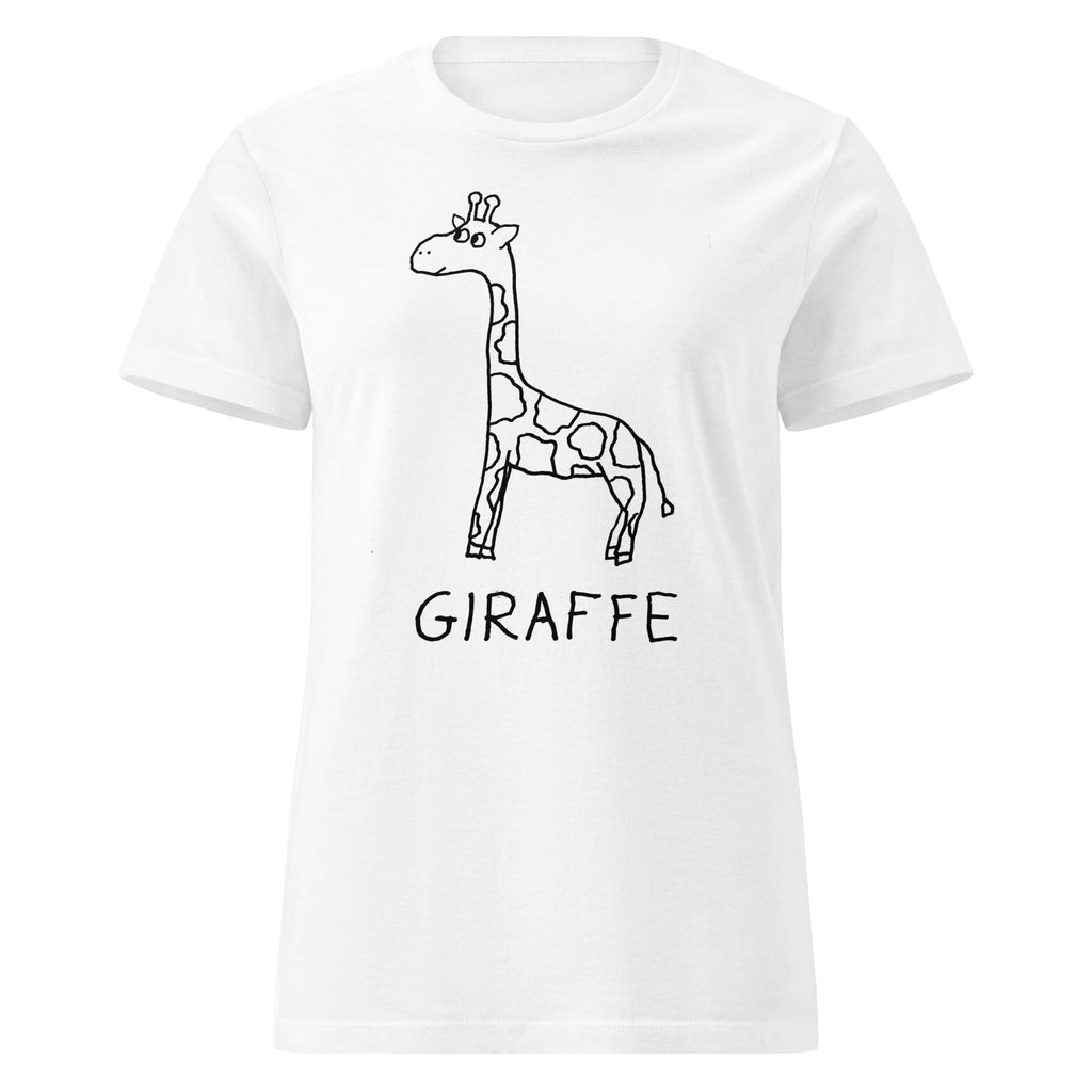 Giraffe - Womens Fitted Tee - Che Cose Belle