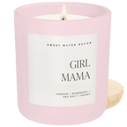 Girl Mama Soy Candle - Pink Matte Jar - 15 oz - Che Cose Belle