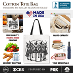 Girls Will Be Girls Tote Bag, Witchy Halloween Gift Shopper for Empowered Women - Che Cose Belle