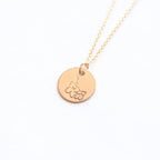 Gladiolus Birth Flower Necklace for August - Che Cose Belle