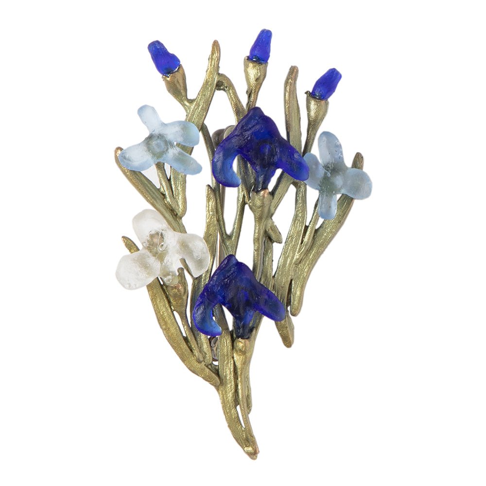 Glass Irises Brooch - Che Cose Belle