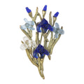 Glass Irises Brooch - Che Cose Belle