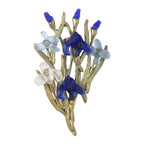 Glass Irises Brooch - Che Cose Belle