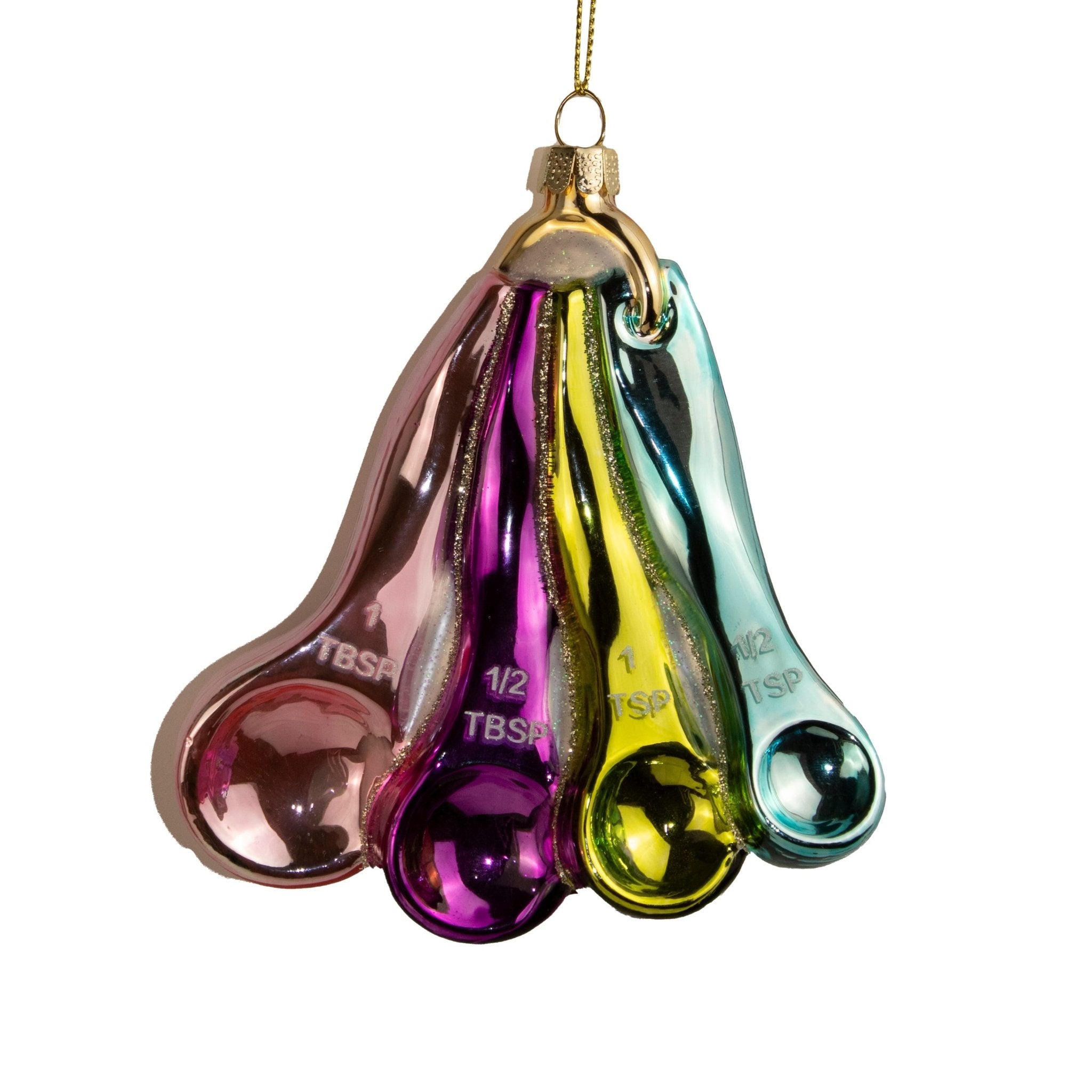 Glass Measuring Spoons Ornament - Che Cose Belle