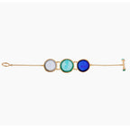Glass Multi - Coin Motif Bracelet - Che Cose Belle
