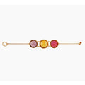 Glass Multi - Coin Motif Bracelet - Che Cose Belle