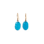 Glass Scarab Earrings - Che Cose Belle