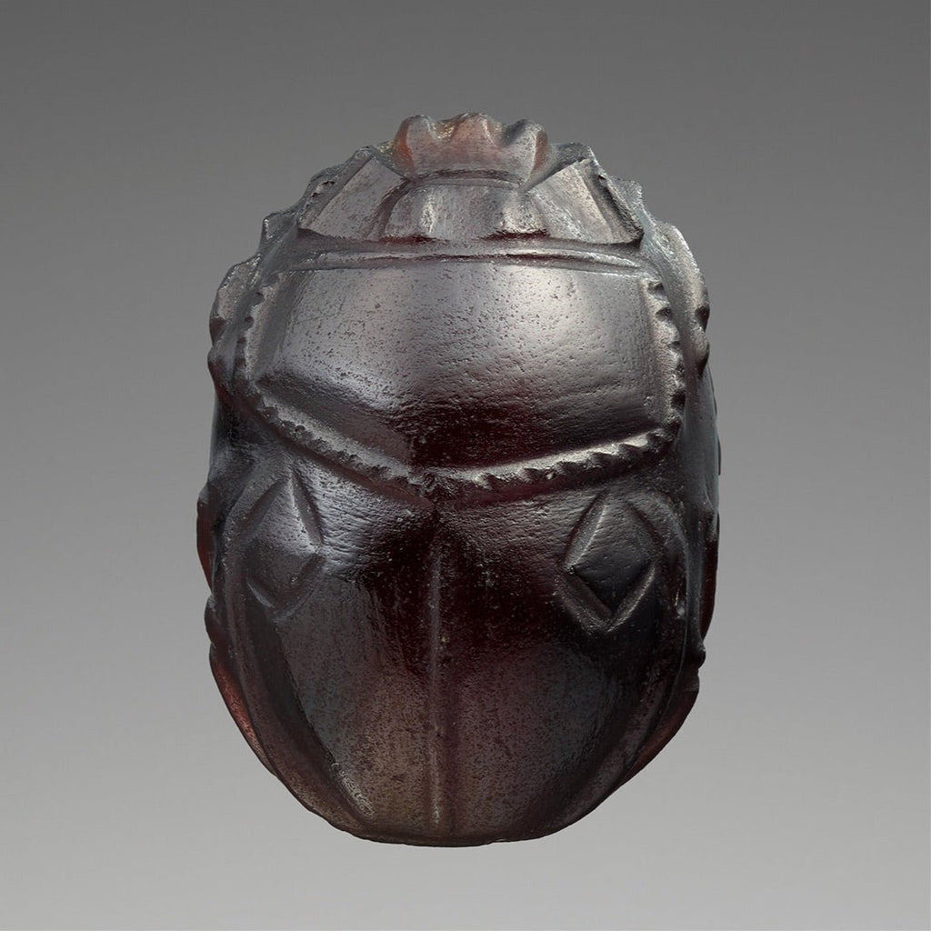 Glass Scarab Earrings - Che Cose Belle