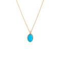 Glass Scarab Pendant Necklace - Che Cose Belle