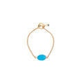 Glass Single Scarab Toggle Bracelet - Che Cose Belle