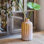 Glass Vase Hand Blown Frosted Art Glass - Che Cose Belle