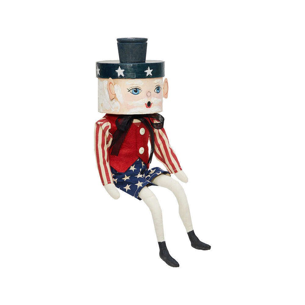 Glory Sam Gathered Traditions Art Doll by Joe Spencer - Che Cose Belle