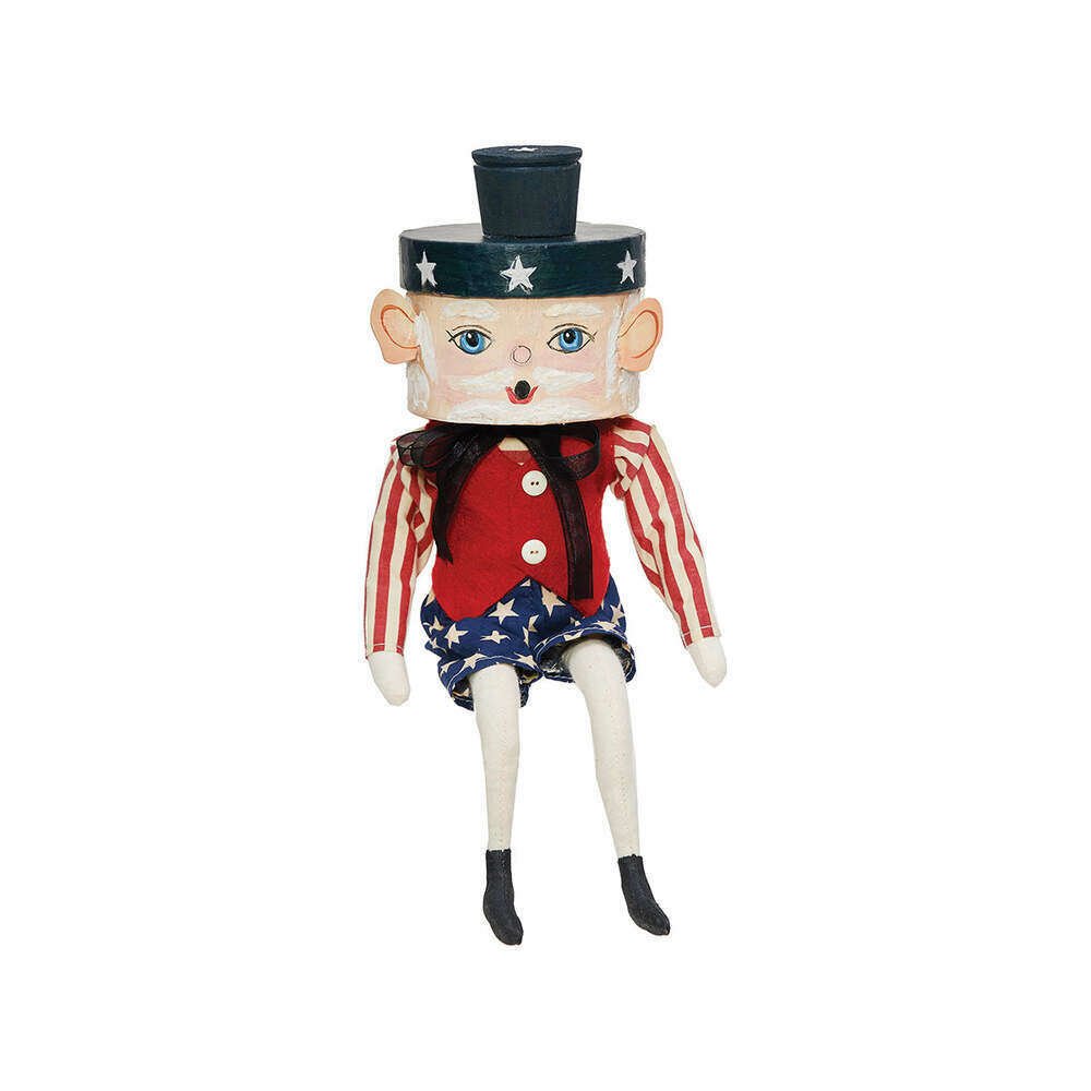 Glory Sam Gathered Traditions Art Doll by Joe Spencer - Che Cose Belle